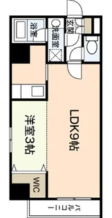 LST表町Ⅲ【8階】の間取り