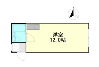 みのるコーポ【3階】の間取り