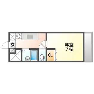 入江第2ビル【3階】の間取り