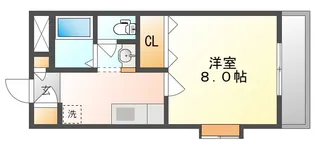 アルペジオ富町【1階】の間取り
