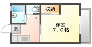 メゾンドHARA【2階】の間取り