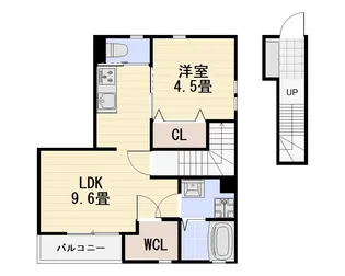 Asunto【2階】の間取り