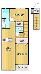 フェリーチェ 【2階】の間取り