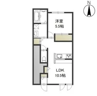 Gratia【1階】の間取り