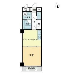 LM岡山医大南第2【4階】の間取り