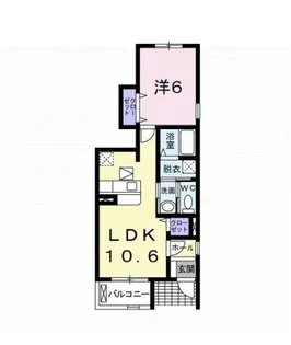 Camarade S【1階】の間取り