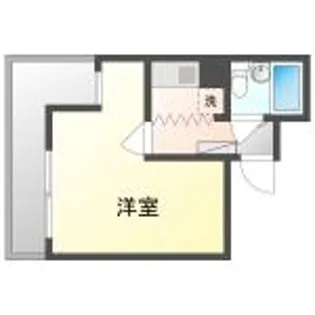 チサンマンション中山下【6階】の間取り