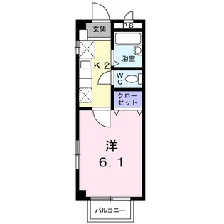 エクセレントA【1階】の間取り