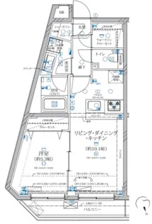 Alivis新江古田【2階】の間取り