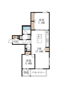 L’s Plus 豊玉南【2階】の間取り