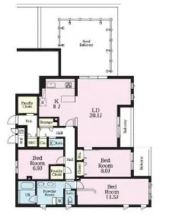 FAM ogikubo【5階】の間取り