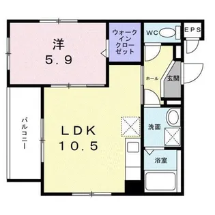 クレストネリマ【3階】の間取り