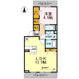 ルミエール【2階】の間取り
