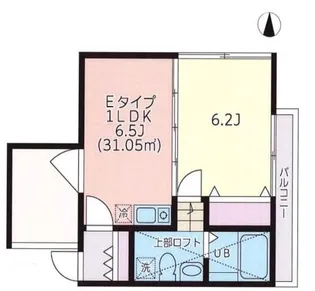 アート・フル中井【3階】の間取り