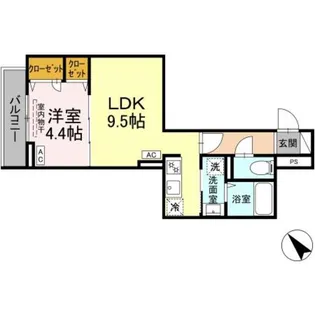 グラナーデ石神井台【3階】の間取り