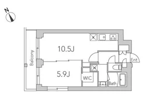 GranDuo西荻窪【3階】の間取り