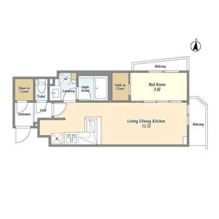 ARKMARK練馬【2階】の間取り