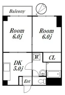 ロイヤルシティ西荻窪Ⅱ【2階】の間取り