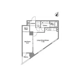 BPRレジデンス練馬富士見台【1階】の間取り