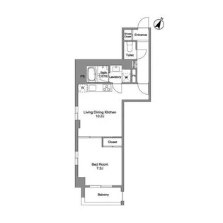 BPRレジデンス練馬富士見台【1階】の間取り