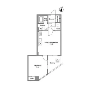 BPRレジデンス練馬富士見台【1階】の間取り