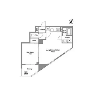 BPRレジデンス練馬富士見台【4階】の間取り