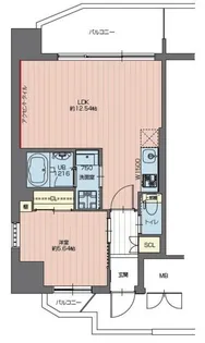 プレジオ練馬富士見台【701号室】の間取り