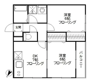 K・HouseⅠ【1階】の間取り