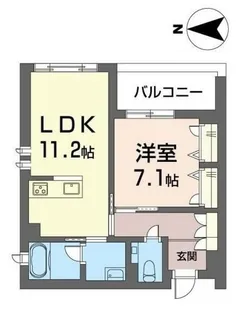 グランパーク阿佐ヶ谷【2階】の間取り