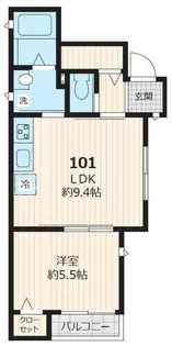 ディアス・ブリランテ【1階】の間取り