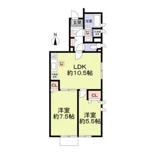 Forest Maison LILA東棟【1階】の間取り