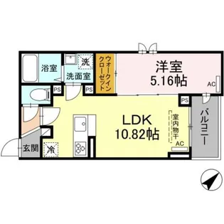 D−Style氷川台【3階】の間取り