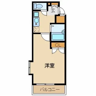 パークウェル落合【604号室】の間取り