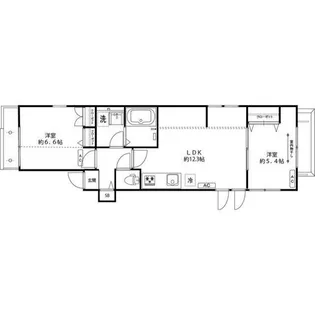 Sun Heights富士見台【2階】の間取り