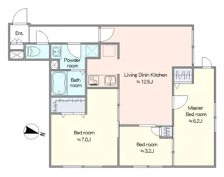 タスキsmart練馬【2階】の間取り
