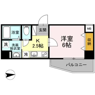 エントピアパレス【9階】の間取り