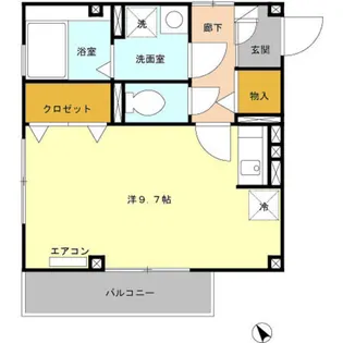 メゾン・ド・オーク【3階】の間取り