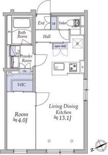 アトリオフラッツ中野新井薬師【3階】の間取り