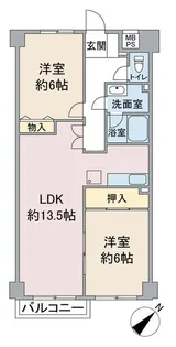 吉祥寺北町ハイム【3階】の間取り