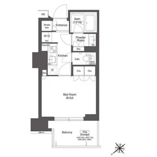 コンフォリア新中野【5階】の間取り