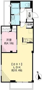 マリポサハウス【2階】の間取り