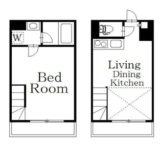 ヴェールコート三鷹イースト【2階】の間取り