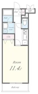 ジョイハイム【4階】の間取り