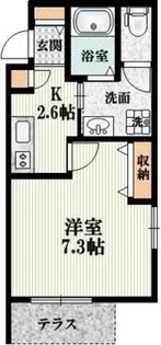 アビタシオン西荻窪【1階】の間取り