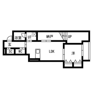 AZ Smart 目白御留山【101号室】の間取り
