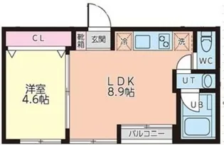 BASECAMP浜田山【4階】の間取り