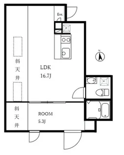 ラフォルテ井草【3階】の間取り