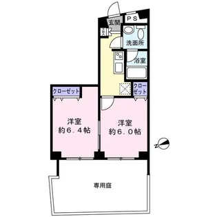 セジョリ高円寺【1階】の間取り