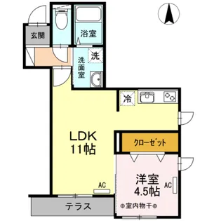 esola大泉学園【1階】の間取り