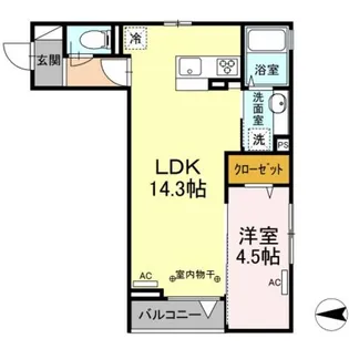D−Style境【2階】の間取り